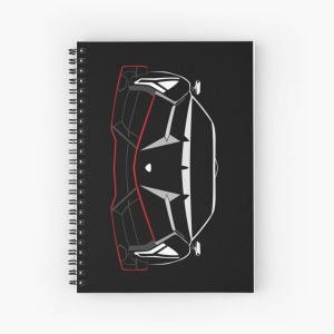 Veneno sports car Spiral Notebook Bloc note