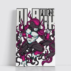 Asian Planet Tableau decoratif sur Toile 25x40 cm pour Anime attack on titan - Naruto - death note - Jujutsu Kaisen  1