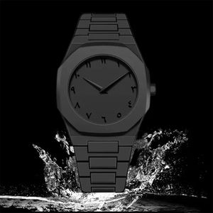 Montre Homme Élégante Noir Mat – Style Premium