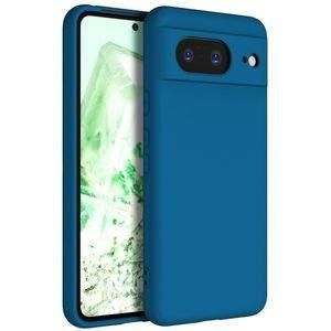 Case Pochette Souple Liquid Silicone liquide pour Google Pixel 8 - bleu