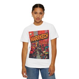 CAPRI T-shirt Design URBAN STYLE VILLE MARAKESH  & Unisexe  100% coton 