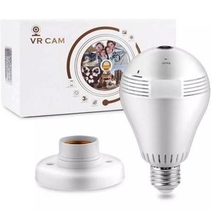 Ampoule lampe avec mini caméra de vidéosurveillance-wifi caméra HD panoramique 360°