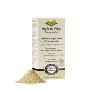 Hvelay Poudre D'argile Verte 300g