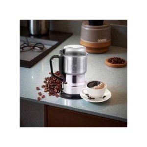 Mini Moulin Électrique en Inox – Idéal pour Café, Grains et Épices