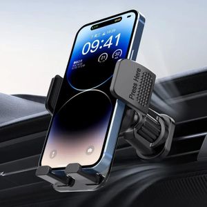 Support téléphone voiture pour la grille d'aération 