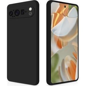 Case Pochette Souple Liquid Silicone liquid pour Google Pixel 9 Pro - noir