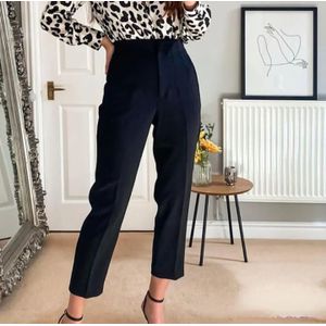 Pantalon taille haute femme