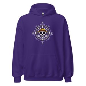Hoodie Oversize Premium – Confort & Style Streetwear (320 GSM) - Purple