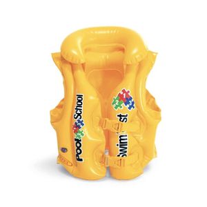 Intex Gilet de natation gonflable Pool school 3-6 ans,gilet gonflable,natation enfant,sécurité piscine,apprendre à nage,piscine,vacances en famille,bébé nageur,aide à la flottaison,activité aquatique,protection enfant,jeux d’eau,plaisir d’été