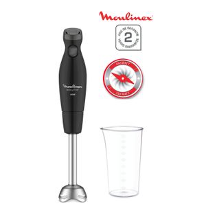 TURBOMIX PUS Mixeur Plongeant Pied En INOX Détachable Avec Verre Doseur 800  ml Moteur Puissant 350W