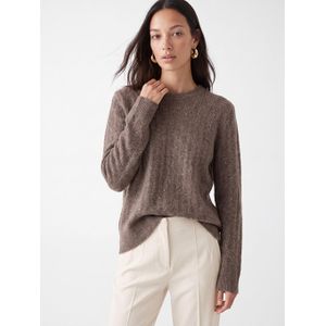 Lc Waikiki Pull-over en tricot ajouré à col rond pour femme