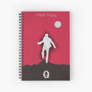 Queens of the stone age - I appear missing art (Tall) Spiral Notebook Bloc note
