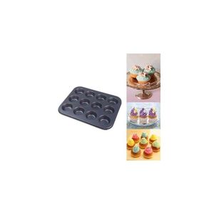 Moule à Gâteau en acier inoxydable 12 tasses mini-muffins gâteau