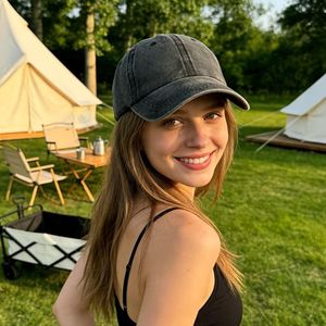 Casquette de baseball unisexe vintage délavée, couleur unie, mode, circonférence réglable, chapeau de camionneur, pêche en plein air, convient à toutes les saisons, usage quotidien