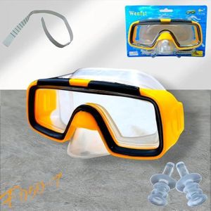 lunettes de natation étanches et antibuée pour garçons et filles, avec protection UV.