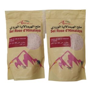 superfood.ma Sel Rose Himalaya Fin 100% Naturel Non Raffine Riche