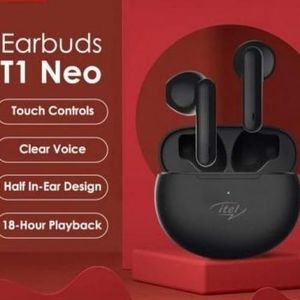 Itel écouteur T1 Neo Earbuds écouteurs sans fil Bluetooth