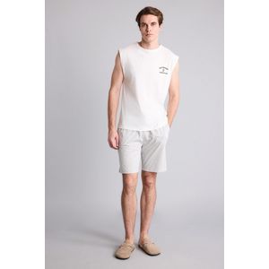 Defacto Ensemble en maille Coupe régulière Homme Blanc