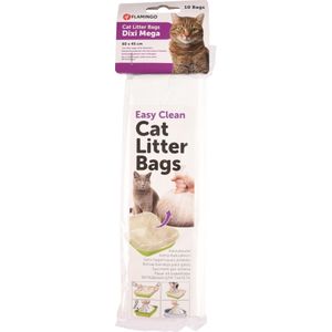 SAC À LITIÈRE POUR CHATS MEGA 60x45CM 10PCS