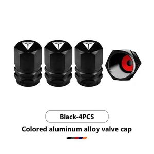 Bouchons pour valve - vannes de pneu  en aluminium 4 pièces - DEEPAL S07 S05 G318