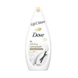 Dove Gel douche Calming Caring Bath-Beurre de karité & vanille-720ml