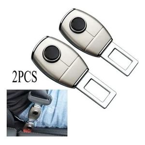 Lot de 2 Boucles de Ceinture de Sécurité Universelles – Accessoires pour Voiture