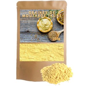 Generic POUDRE DE GRAINES DE MOUTARDE JAUNE TONIQUE CAPILLAIRE