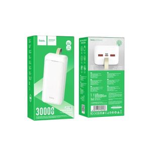 Hoco  Power Bank Smart PD Fast Charging Battery 30000mAh 2x USB blanc