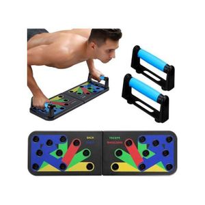 Barre de traction pour exercices de musculation, Planche push up
