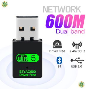 Adaptateur Bluetooth WiFi USB, récepteur externe Maroc