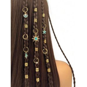 45 pièces Accessoires de cheveux baroques d'éléments marins 