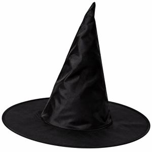 Chapeau de Sorcière Noir – Accessoire Halloween