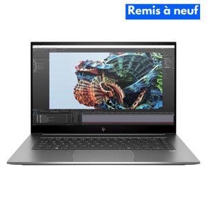 Hp ZBook Studio G8 – Intel Core i7-11850H – 32Go RAM – 512Go SSD – NVIDIA RTX A2000 4Go (Remis à neuf)