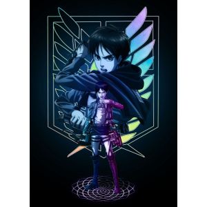 Attack On Titan 45  Anime Manga Painting style Poster Chambre