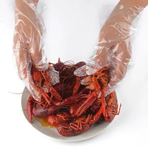 Lot de 100 gants pratiques pour la cuisine, le nettoyage et la protection.