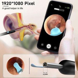 Nettoyeur d’oreille intelligent avec caméra HD – Otoscope sans fil NE3, rechargeable Type-C