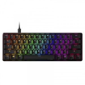 HyperX Clavier Gaming Mécanique RGB –– Compact 60% – USB-C