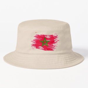 Je suis marocain - I'm morrocan - Je supporte le Maroc Chapeaux Bob   avec design unique  