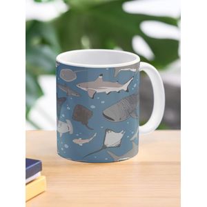 Requins et rayons Mug classique