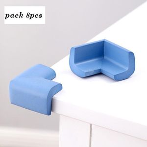 8 Protège-coins pour tables à bords tranchants couleur aléatoire