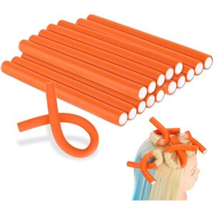 10 Rouleaux pour enrouler et à boucler les cheveux