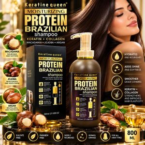 Keratine queen  Protein Brazilian Shampooing 