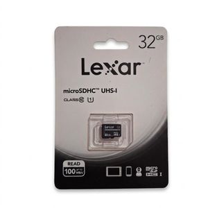 Lexar Carte Mémoire 32GB microSDHC UHS-I Class 10 - Vitesse 100MB/s