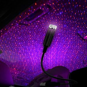 Acheter Mini USB LED veilleuses voiture intérieur atmosphère lampe Auto  décoration éclairage ambiant LED néon ampoule 5V