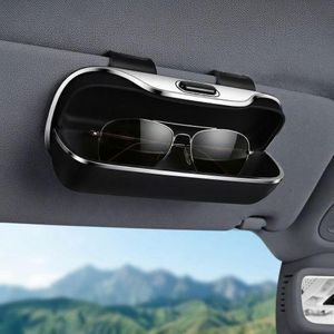 Support de Lunettes pour Pare-Soleil de Voiture – Boîte de Rangement Pratique 