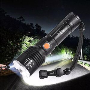 Light XH-P50  COB Hand held Rechargeable Flashlight 