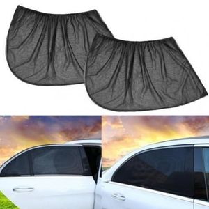2pcs couvertures rideaux des fenetres latérales des voitures anti-rayons solaire.