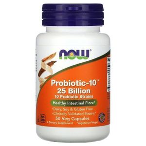 Now Foods Probiotic - 10 10 10 10 - 25 25 25 25 25 25 25 25 milliards