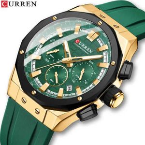 Curren Montre homme Quartz analogique bracelet qualité 