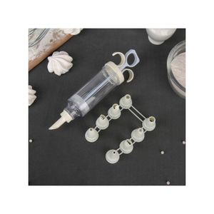 Qlux ماكينة تزيين تيجان الكوكيز الصغيرة صناعة يدوية 8 أشكال